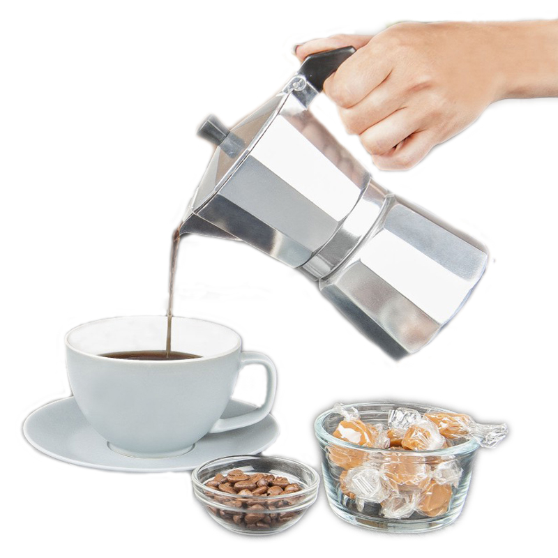 Moka Pot Stove - Đồng Hồ Pha Cà Phê Latte