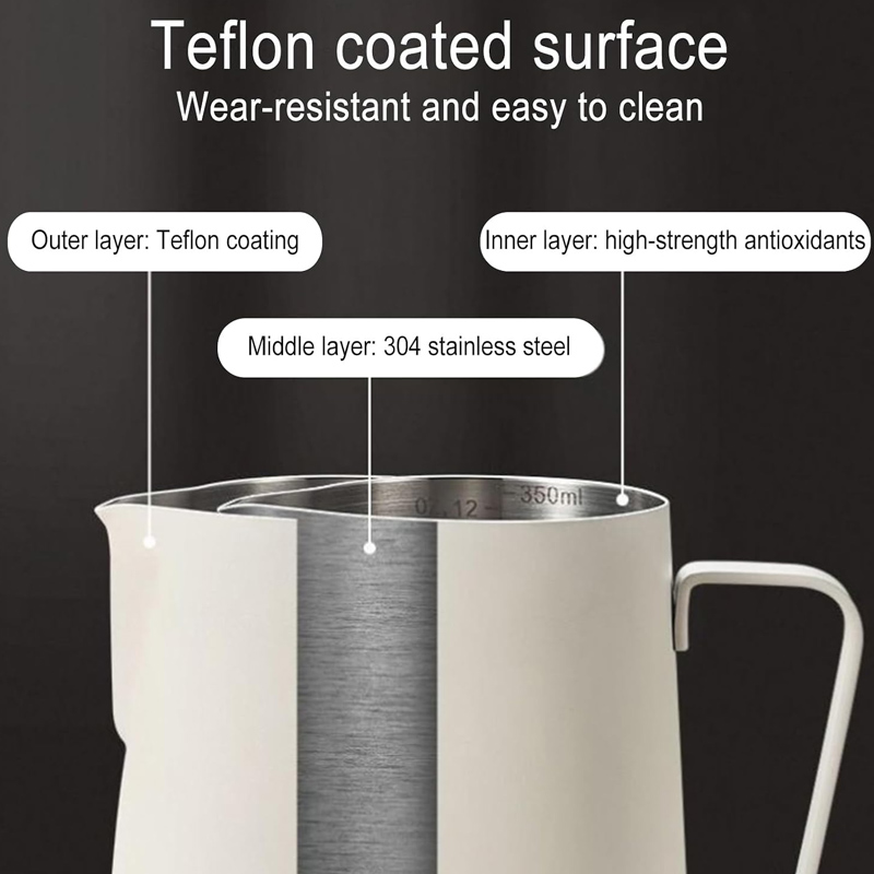 Milk Jug Stainless Steel Measu - đánh giá và giá Barista Milk Jug