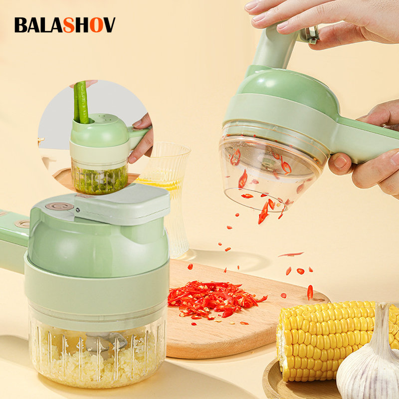 4In1 Điện Bộ Dụng Cụ Cắt Rau C - đánh giá và giá Burr Hand Grinder