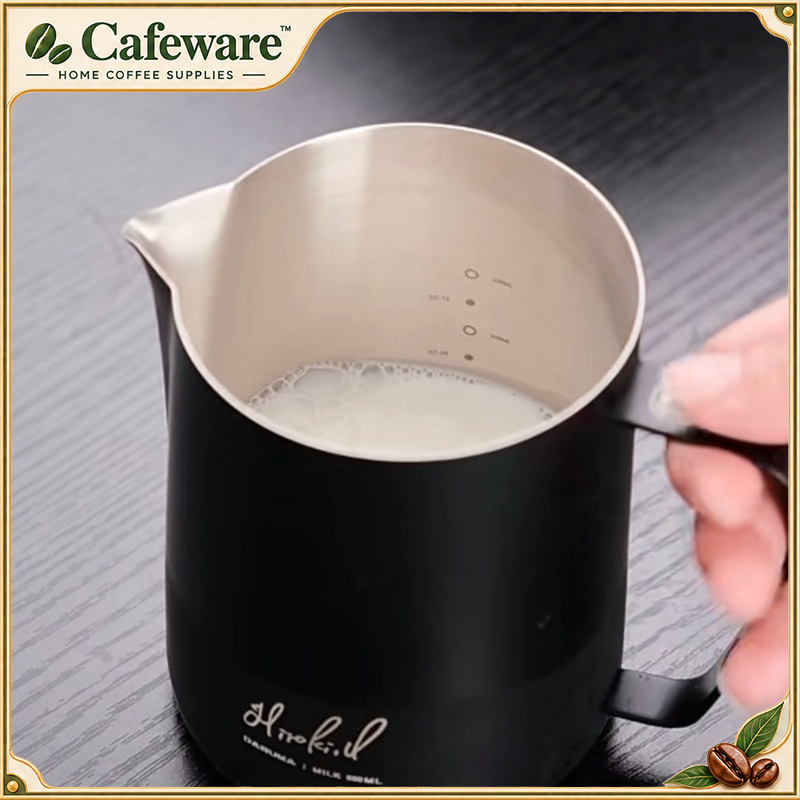 Timemore Co Branded Dharma Lat - đánh giá và giá Barista Milk Jug