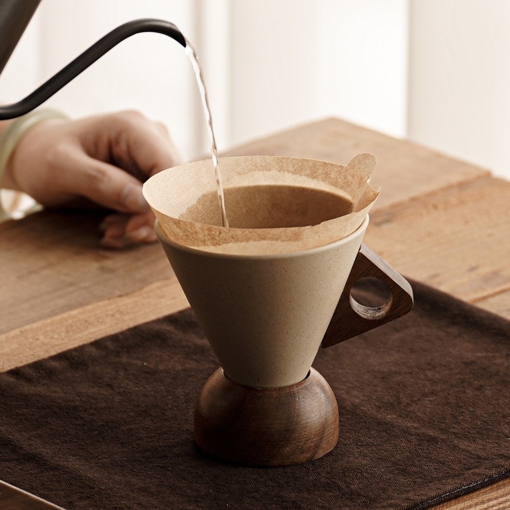 Coarse Ceramic Triangular Cone - đánh giá và giá Xbloom Coffee Tea