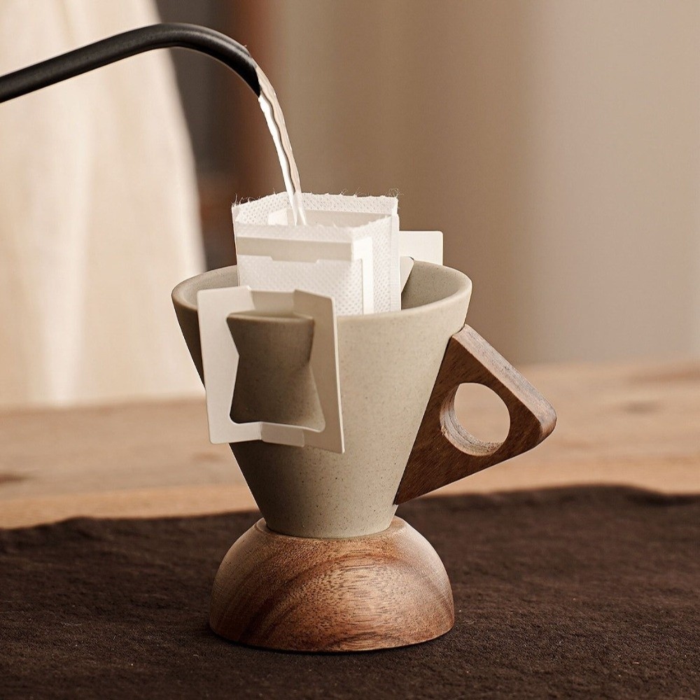 Coarse Ceramic Triangular Cone - đánh giá và giá Xbloom Coffee Tea